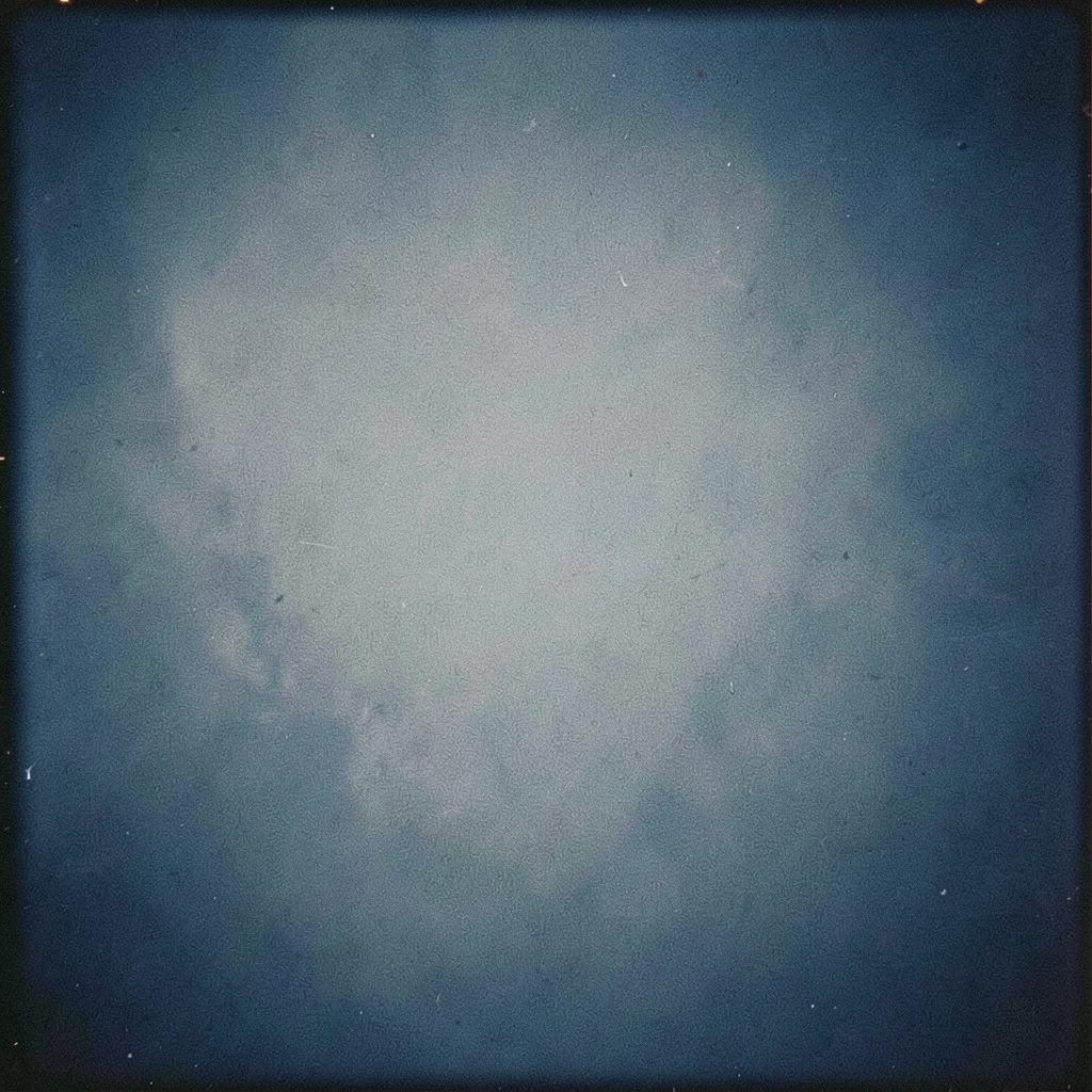 Analog film photograph of a refined appetizer plate, muted sage and cream palette, soft natural light, visible grain